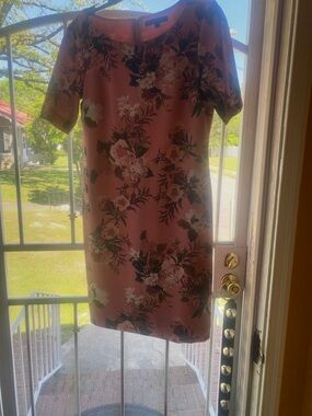 Preston & York Dusty Rose Floral Midi Dress